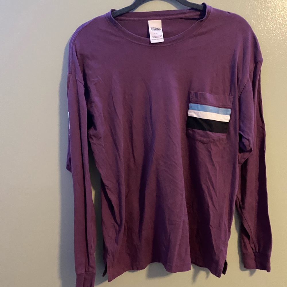 Pink long sleeve shirt